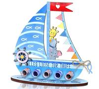 MUNZE 1X Regalo Bautizo Azul Estándar Para Niño Niña