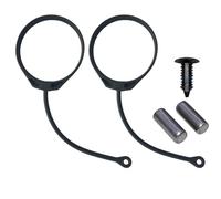 MUNZE Cinta De Sujeción Para Tapa De Depósito, 2 Unidades Compatibles Con Volkswagen Audi A4L Q5 Q3 A6 A3 Q7, Cinta De Seguridad (Negro)