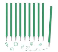 MUNZE Compatibles Con Legami 10 Unidades Recambios Color Verde 13 Cm Altura 0.7 Mm Escritura Minas Estándar Compatibles Con Legami Otras Marcas