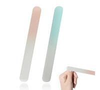 MUNZE Lima Uñas Bebe 2 Piezas Color Azul Y Rosa Dimensiones 9X1X0.3 Cm Cuidado Bebés Niños Cristal Lima Uñas Regalos Segura