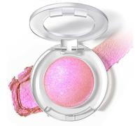 Muorruo Sombra de Ojos Holográfica Duocromo, Paleta de Sombras con Efecto Cambiante de Color, Iluminador Brillante para el Interior del Ojo, Paleta de Sombras Iridiscentes 02