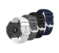 Muovrto Correa de Recambio Compatible con Garmin Forerunner 165/Forerunner 165 Music Forerunner 158, Liberación rápida Correa de Silicona de 20 mm