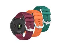 Muovrto Correa de Recambio Compatible con Garmin Forerunner 165/Forerunner 165 Music Forerunner 158, Liberación rápida Correa de Silicona de 20 mm