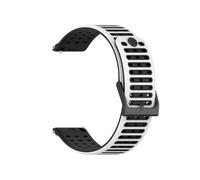 Muovrto Correa de Recambio para Suunto 5 Peak/9 Peak/9 Peak Pro (Blanco negro)