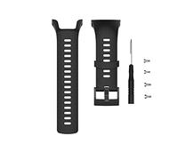 Muovrto Correa de repuesto para Suunto 5, correa de silicona impermeable para hombre y mujer, 122.5mm+92mm (poignet 5.7-8.7 pouces), Silicona