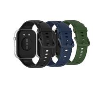 Muovrto Correa de silicona para Huawei Watch Fit 3, correa de repuesto flexible