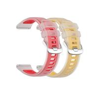 Muovrto Pulsera Deportiva de Silicona para Garmin Approach S12/Approac S40/Approac S42,Correa de Reloj Transparente y Ultrasuave de Gelatina