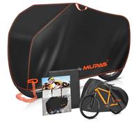 MUPAS Funda impermeable para bicicleta 210D de tela Oxford, 200 x 110 x 70 cm, lona resistente a desgarros y polvo