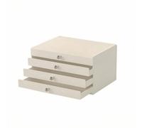 Mupingfenglan Estante para Impresora Organizador de Escritorio te Elevador con Cajón y Estante Abierto Diseño Ergonómico Que y Útiles Adecuado para Oficina Estudio en Casa Dormitorio