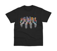 Muppets Animal Abbey Road Dr Teeth and The Electric Mayhem T Shirt SizeBlackL