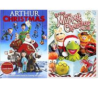 Muppets Christmas movie DVD & Arthur Christmas Operation Santa Clause Holiday Movie Set