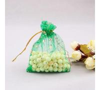 MUrabe 50 UNIDS/PAQUETE Bolsas de Organza con Cordón de Colores Bolsas de Embalaje de Joyería Bolsas de Cumpleaños de Dulces Bolsas de Dulces para Regalos-5