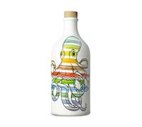 Muraglia - Olive oil - Olive Oil - Terracotta Peranzana-Tentacles/Tentakel - Handmade terracotta bottle with Olive oil extra Virgin - 0.50L - Artikel-Nr.: 3334
