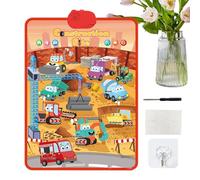 Mural Alfabeto Electrónico - Interactivo Educativo con Sonidos e Luces - Mural para Suministros Escolares de la Instrucción a