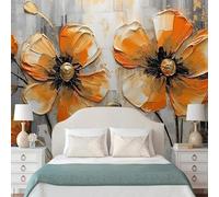 Mural de papel pintado al óleo pintado en tres dimensiones, pintura de pared en 3D del salón, sofá de fondo, dormitorio, decoración del hogar, arte mural