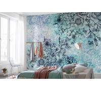 Mural De Papel Tapiz Botánico Verde Selva Foto Para Niños Arte De Pared