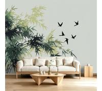Mural de pared chino no tejido, 350 cm de ancho x 256 cm de alto, inspirado en Asia, papel pintado de alta calidad, póster decorativo para habitación de niños, dormitorio, sala de estar, imagen