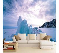 Mural de pared grande Islandia Calcomanía de pared autoadhesiva Paisaje Natural mural para habitación infantil dormitorio decoración del hogar póster mural papel tapiz