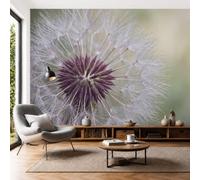 Mural de Pared Panorámico Diente León, 450x315cm Papel Pintado de Fotografía Fotografía Realismo Natural Papel Tapiz Fotomural 3D Decoración para Salón Dormitorio Oficina y Tv Pared, Beige Claro