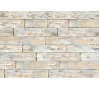 Mural De Pared Shabby Chic Paneles De Madera Vintage Decoración No Tejida Gruesa