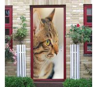 Mural De Puerta 3D Para Decoración Interior Del Hogar 90 X 200 Cm Pegatinas De Puerta, Póster, Papel Tapiz Para Sala De Estar, Dormitorio, Baño, Oficina, Pegatinas De Puerta De Arte Imp -221092-36252