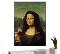 Mural decorativo decorativo decorativo - lienzo, estampado de arte vintage Humor | Wooden Frame Wall Canvas Poster, Decorative Walls Arts For Home, Bathroom, Living Room, Bedroom, Study, College Dorm