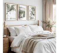 Mural impreso de olivo verde, arte urbano italiano, pósteres decorativos turísticos, decoración moderna y minimalista para el hogar (40x60cm/3 piezas sin marco)