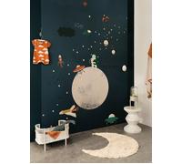 Mural infantil dreams 557435 multicolor de 200 x 280 cm. papel liso. lavable. material de la base: no tejido y método de pegado: pegamento en la pared.