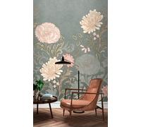 Mural naturaleza new garden flores 552256 multicolor de 200 x 300 cm. papel liso. lavable. material de la base: no tejido y método de pegado: pegamento en la pared.