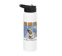 Mural ODB Ol Dirty Ba-ard, retro, Wu Tang Zoo, Hip Hop de los 90 Stainless Steel Insulated Water Bottle