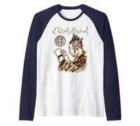 Mural ODB Old Dirty Ba-ard Graffiti Hip Hop 90 Rap Gangsta Camiseta Manga Raglan