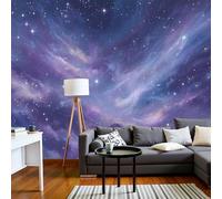 Mural Universo Ensueño Cielo Estrellado 300 X 210 Cm Murales Decorativos Pared Misterio Ciencia Ficción Papel Pintado, Moderno Decoración De Paredes Para Salón Dormitorio Pasillo Comedor