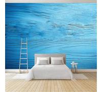 Murales 3D in Tessuto non Tessuto 200 x 140 cm Texturas Desgastadas De Plantas Y De Árboles Carta da Parati Azul, per Soggiorno Hotel Ufficio Casa Decorazione Parete