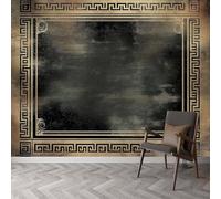 Murales de pared con patrón Shabby Chic, papel pintado de estilo vintage, papel pintado decorativo para sala de estar, dormitorio, papel pintado fotográfico, 250 x 175 cm (ancho x alto), papel pintado