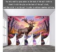 Murales de pared de tamaño personalizado con el Monte Fuji, lago tranquilo, flores de cerezo, fuente extraíble, autoadhesivo, papel tapiz fotográfico grande para sala de estar, dormitorio y oficina