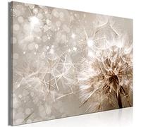 murando Cuadro Acústico Diente de león 90x60 cm espuma acústica absorbe el sonido aislamiento lienzo de 1 pieza Impresión Artística Decoración de Pared Naturaleza Botánica Flor b-C-10216-b-a