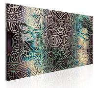 murando Cuadro Acústico Mandala 120x40 cm espuma acústica absorbe el sonido aislamiento lienzo de 1 pieza Impresión Artística Decoración de Pared Imagen Orient Zen f-A-0593-b-b