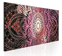 murando Cuadro Acústico Mandala 135x45 cm espuma acústica absorbe el sonido aislamiento lienzo de 1 pieza Impresión Artística Decoración de Pared Imagen Orient Zen f-A-0590-b-b