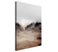 murando - Cuadro De Arte Dunas de arena 60x90 cm 1 Pieza - Impresión Sobre Lienzo Italiano Ornamento Cuadros Para Pared Vacaciones - Decoración Dormitorios - c-B-0589-b-a