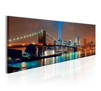 murando - Cuadro en Lienzo 135x45 cm 1 pieza - Impresión en material tejido no tejido cuadros decoracion salon modernos lienzos decorativos dormitorios - New York Ciudad City NY d-B-0088-b-a