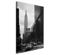 murando Cuadro en lienzo New York 60x90 cm 1 parte Impresión en Material Tejido no Tejido Impresión Artística Imagen Gráfica Decoracion de Pared - Ciudad Panorama Manhattan d-B-0246-b-a