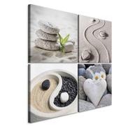 murando - Cuadro en Lienzo Spa 80x80 cm - Impresión Material Tejido no Tejido Impresión Artística Imagen Gráfica Decoracion de Pared - Flores Naturaleza b-B-0234-b-i