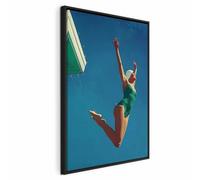 murando - Cuadro en Lienzo Summer Vibes 40x60 cm 1 Pieza Cuadros Decorativos en Lienzo Decoración de Pared Grande Para Dormitorio Salón Impresión Artística Verano Gente Azul Mujer h-H-10082-b-a