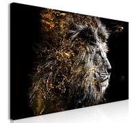 murando Cuadro Mega XXXL León 170x85 cm Cuadro en Lienzo en Tamano XXL Estampado Grande Gigante Imagen Para Montar por uno Mismo Decoración De Pared Impresión DIY Retrato Animal g-C-0351-ak-e