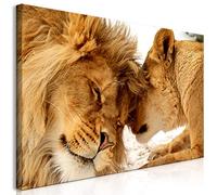 murando Cuadro Mega XXXL Leon 170x85 cm Cuadro en Lienzo en Tamano XXL Estampado Grande Gigante Imagen Para Montar por uno Mismo Decoración De Pared Impresión DIY Leon Animales Africa g-B-0034-ak-f