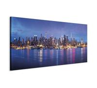 murando Cuadro Mega XXXL New York 160x80 cm Cuadro en Lienzo en Tamano XXL Estampado Grande Gigante Imagen Para Montar por uno Mismo Decoración De Pared Impresión DIY NY City Ciudad d-B-0179-ak-e