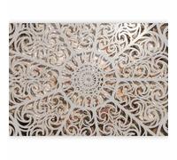 murando Fotomurales 400x280 cm XXL Papel pintado tejido no tejido Decoración de Pared decorativos Murales moderna Diseno Fotográfico Mandala Oriente Abstraccion 3D f-a-0583-a-a