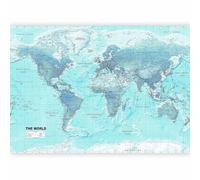 murando Fotomurales autoadhesivo 196x140 cm Papel Pintado Decoración de Pared Murales Pegatina decorativos adhesivos 3d moderna de Diseno Fotográfico Mapamundi Mapa del mundo k-a-0091-a-b