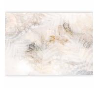 murando Fotomurales Autoadhesivo Abstracto Papel Pintado coración Pared Murales Pegatina corativos adhesivos 3d Fotográfico Piedra de mármol Hojas Naturaleza