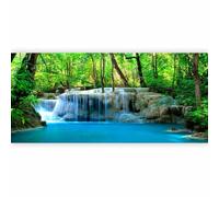 murando Fotomurales autoadhesivo Cascada 539x250 cm Papel Pintado Decoración de Pared Murales Pegatina decorativos adhesivos 3d moderna de Diseno - Naturaleza Paisaje Bosque c-B-10074-a-a